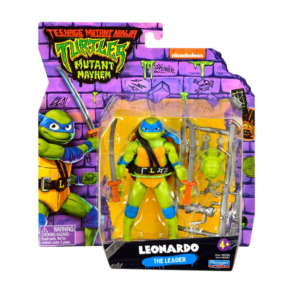 TMNT - Teenage Mutant Ninja Turtles - Leonardo Leads - Adult Men T