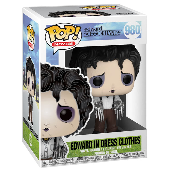 Funko Pop Edward Scissorhands Edward in Dress Clothes 980 Vinyl