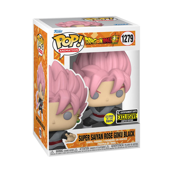 Funko Pop Dragon Ball Super Super Saiyan Rose Goku Black GITD EE