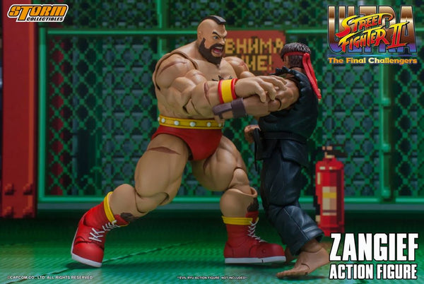 Storm Collectibles Ultimate Street Fighter II Zangief - MCFLY COLECIONÁVEIS
