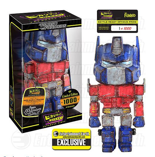 Pop Funko Transformers Battle Ready Optimus Prime Hikari Premium Japanese  Vinyl EE Exclusive Figure