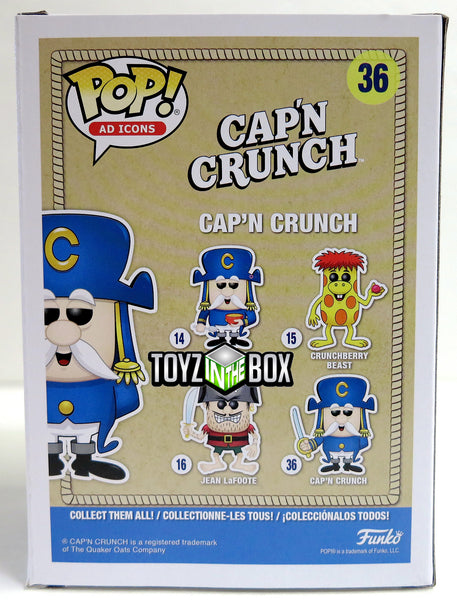 Funko Brings Back the Cap'n Crunch Pop Figure