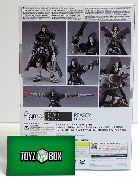 Figma Overwatch Reaper 393 Action Figure – Toyz in the Box