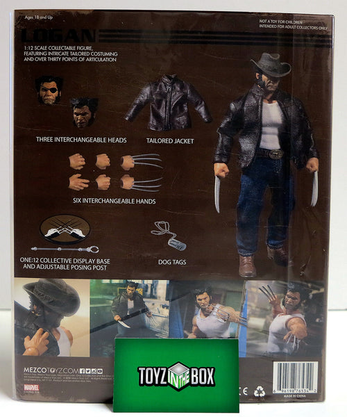 Mezco One 12 Marvel Comics Logan Action Figure – Toyz in the Box