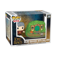 Funko Pop The Lord of the Rings Bilbo Baggins with Bag-End 39 Vinyl Figure