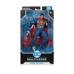 **Pre Order**Mcfarlane Toys DC Multiverse New 52 Cyborg Superman Action Figure