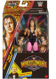 Mattel WWE Wrestlemania Elite Bret "Hit Man" Hart Action Figure