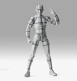 **Pre Order**S.H. Figuarts Body-Kun - Sports - Edition Wire Frame (Gray Color ver.) Action Figure