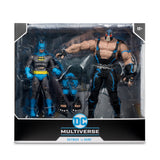 **Pre Order**Mcfarlane Toys DC Multiverse Batman with Megafig Bane Action Figure