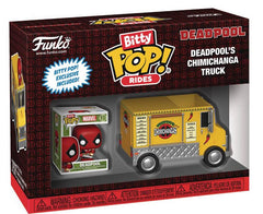 **Pre Order**Funko Bitty Pop Rides Deadpool with Chimichanga Truck Vinyl Figure