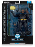 Mcfarlane Toys Collector Edition Batman Dark Knight Returns Battle Damage Blue PLATINUM EDITION Action Figure