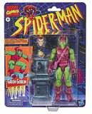 **Pre Order**Marvel Legends Spider-Man Retro Green Goblin Action Figure