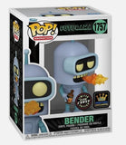 Funko Pop Futurama Bender Specialty Series GITD CHASE 1757 Vinyl Figure