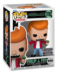 Funko Pop Futurama Philip J. Fry Meme Exclusive 1782 Vinyl Figure