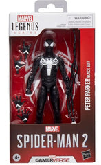 **Pre Order**Marvel Legends Spider-Man 2 Gamerverse Peter Parker Black Suit Action Figure