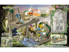 Re-Ment Pokemon Diorama Collection Old Castle Ruins 6 pack