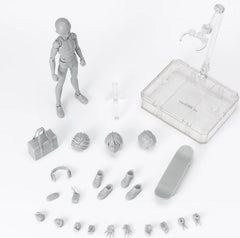 S.H. Figuarts Body-Kun - School Life - Edition DX SET (Gray Color Ver.) Action Figure