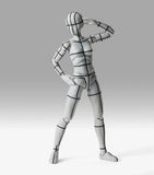 **Pre Order**S.H. Figuarts Body-Chan - Sports - Edition Wire Frame (Gray Color ver.) Action Figure