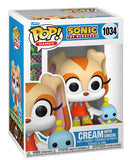 **Pre Order**Funko Pop Sonic the Hedgehog Cream with Cheese 1034 Vinyl Figure