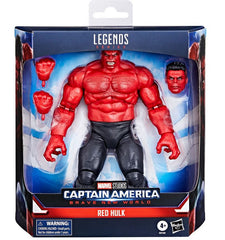 **Pre Order**Marvel Legends Captain America Brave New World Red Hulk Deluxe Action Figure