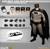 **Pre Order**Mezco One 12 Batman Golden Age Caped Crusader Edition Exclusive Action Figure