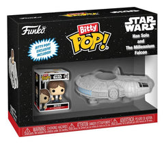 Funko Bitty Pop Rides Star Wars Han Solo and The Millenium Falcon 321 Vinyl Figure