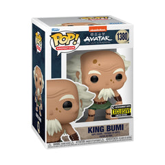 Funko Pop Avatar: The Last Airbender King Bumi Exclusive 1380 Vinyl Figure