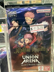 Union Arena Jujutsu Kaisen (English Ver. Booster pack)