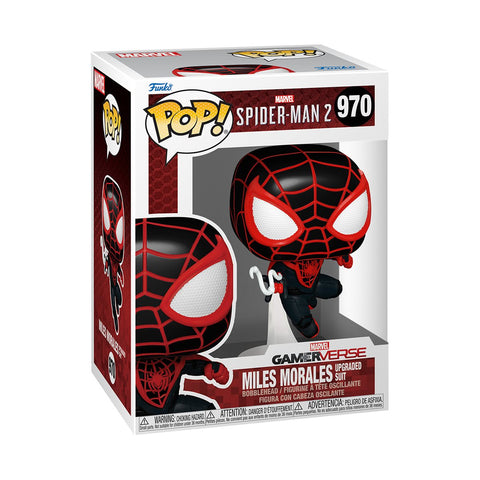 Funko Pop Spider-Man 2 Gamerverse Miles Morales Upgraded Suit 970 Viny ...