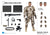 **Pre Order**Hiya Toys UNIVERSAL SOLDIER EXQUISITE SUPER ANDREW SCOTT 1/12 Action Figure