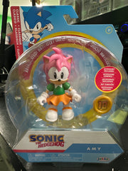 Jakks Pacific Sonic The Hedgehog Classic Amy with Super Ring Action Figure