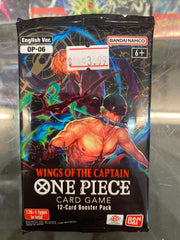 1 Pack One Piece TCG: Wings of the Captain (OP-06)