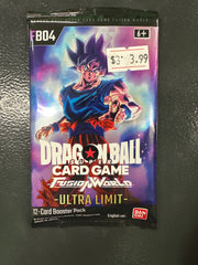 Dragon Ball Super TCG: Fusion World Ultra Limit (FB04) Booster Pack