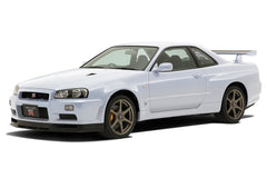 Aoshima 1/32 NISSAN R34 SKYLINE GT-R(WHITE) Model Kit