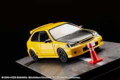 Honda CIVIC (EK9) Todo School Tomoyuki Tachi (Initial D: Diorama Set & Driver Figure)