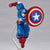 Amazing Yamaguchi 007 Captain America (Reissue) Action Figure