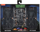 NECA TMNT Teenage Mutant Ninja Turtles Foot Soldier 2 Pack Action Figure