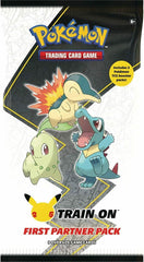 POKEMON First Partner Pack Johto Region + 2 Booster Pack