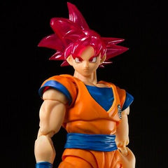 S.H. Figuarts Super Saiyan God Son Goku Dragon Ball Super Event Exclusive Action Figure